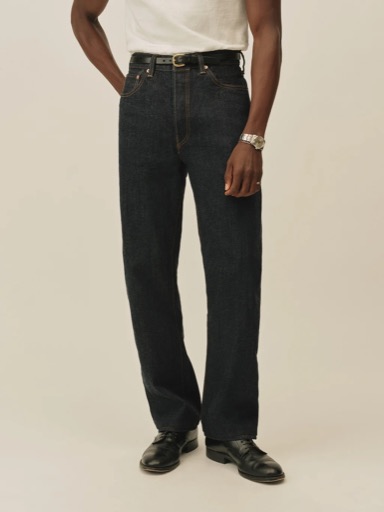 Buck Mason Japanese Loomstate Selvedge Full Saddle Jean
