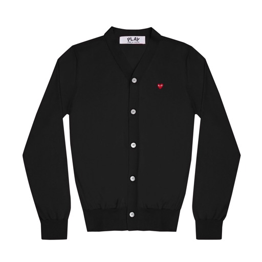 Comme des Garçons PLAY Little Red Heart Cotton Cardigan