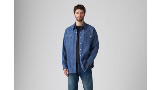 Levi's Vintage Clothing Shorthorn Sawtooth Western Shirt