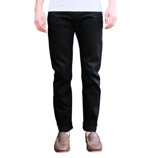 Momotaro MMJZ1300 "Standard" Black Selvedge – Slim Tapered