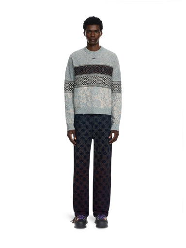 Off-White Persian Arrow Knit Crewneck