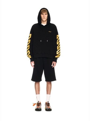 Off-White Tape Arrow Skate Hoodie – Black