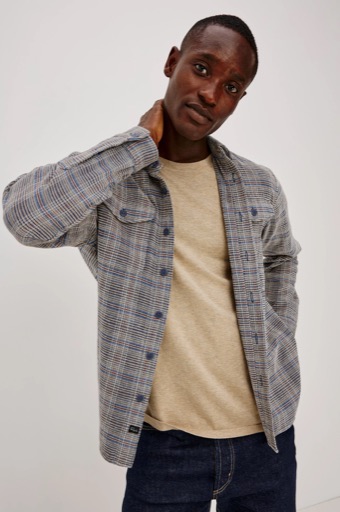 Rails Warren Overshirt – Oat Meridian Chenille