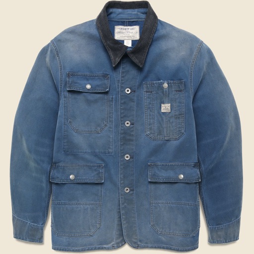 RRL Canvas Ellis Jacket – Navy