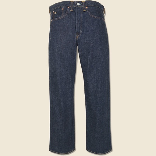 RRL Straight Fit Selvedge Jean – East/West Rinse Wash