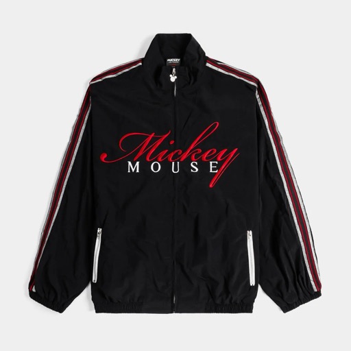 Shoe Palace Mickey Mouse Traveler Track Jacket (Black/Red)