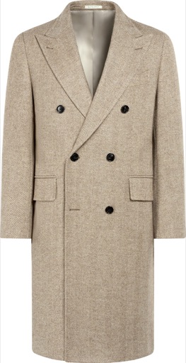 Suitsupply Green Herringbone Overcoat – E.Thomas, Italy