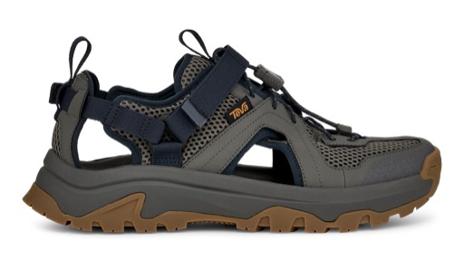 Teva Hurricane XLT3 Closed-Toe Sandal (Dark Gull Grey)