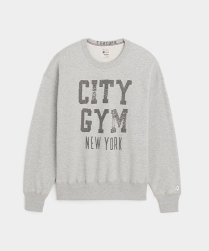 Todd Snyder Champion City Gym Sweatshirt