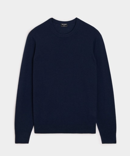 Todd Snyder Silk-Cashmere Crewneck Sweater