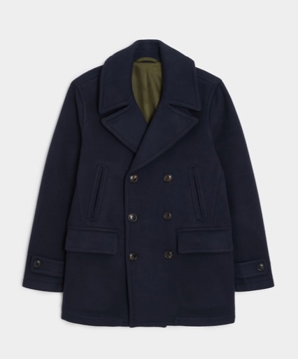 Todd Snyder Italian Wool-Cashmere Peacoat