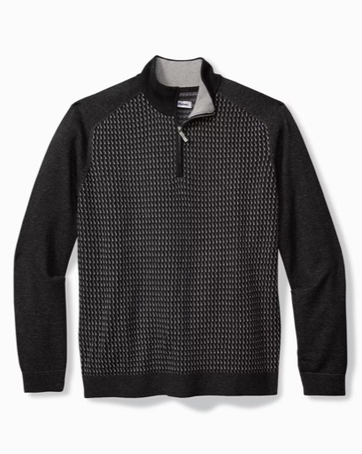 Tommy Bahama Coastal Shores Half-Zip Sweater