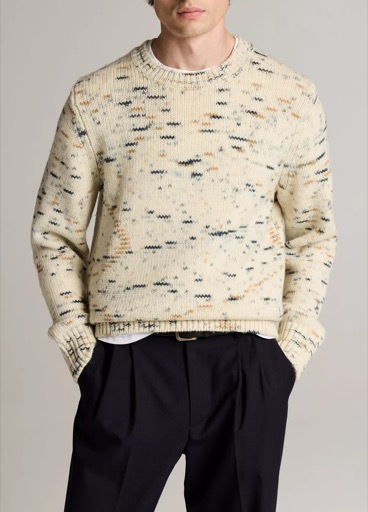 Vince Super Space-Dye Merino Wool Sweater